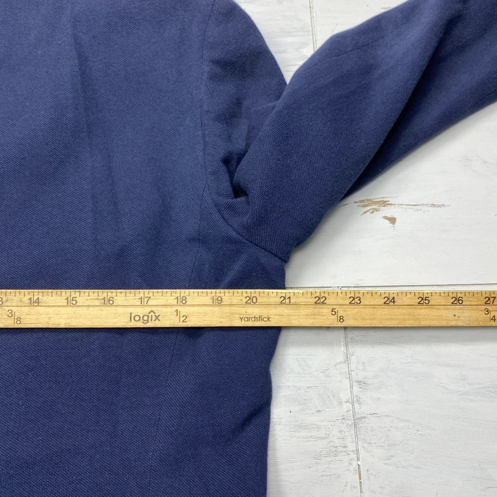 Banana Republic Blazer Mens 40 Blue Tailored Fit Knit Sport Coat Jacket